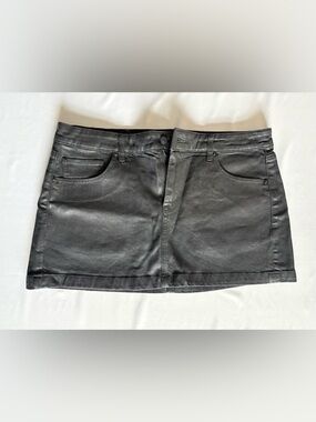 American Eagle Black Denim Skirt